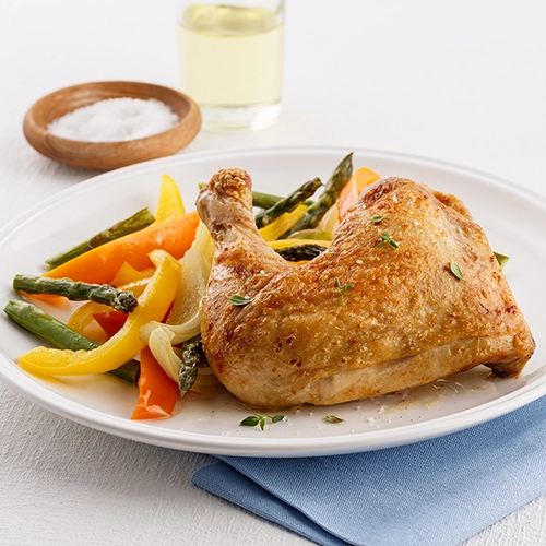 Cuisse de poulet au four