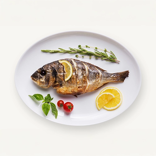 Poisson au four