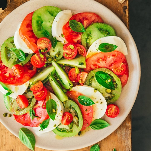 Salade mozzarella